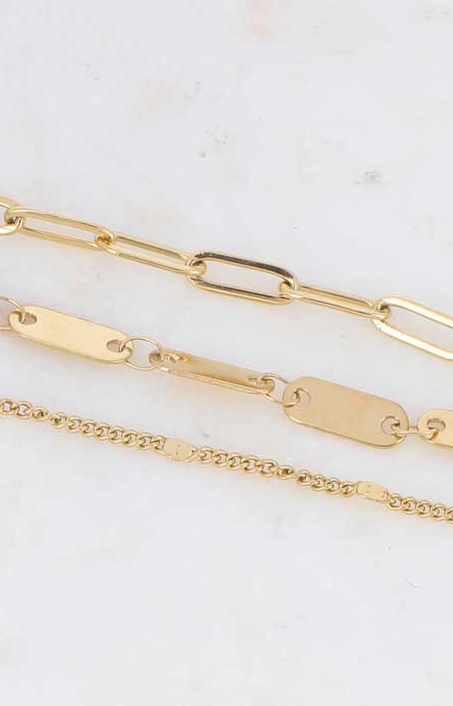 Bracelet Wiktoria - Acier inoxydable doré