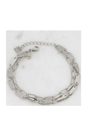 Bracelet Wiktoria -  Acier inoxydable argenté