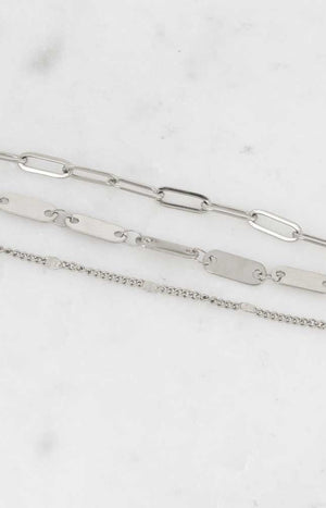 Bracelet Wiktoria -  Acier inoxydable argenté