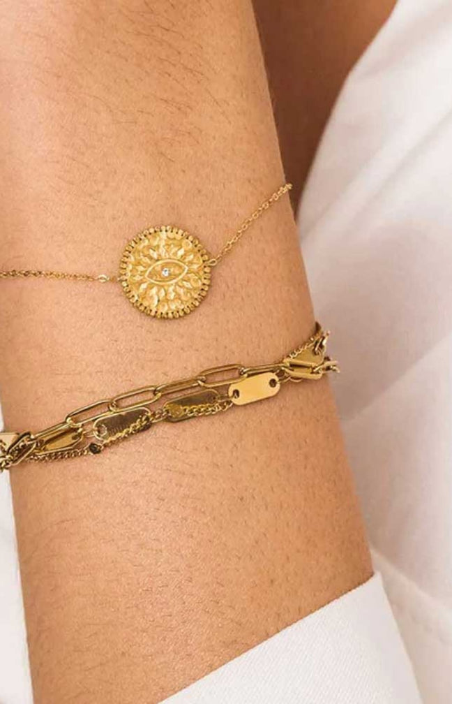 Bracelet Wiktoria -  Acier inoxydable argenté