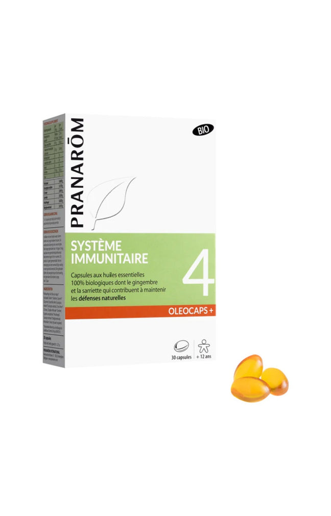 Capsules aux huiles essentielles bio - Système immunitaire - 30 capsules