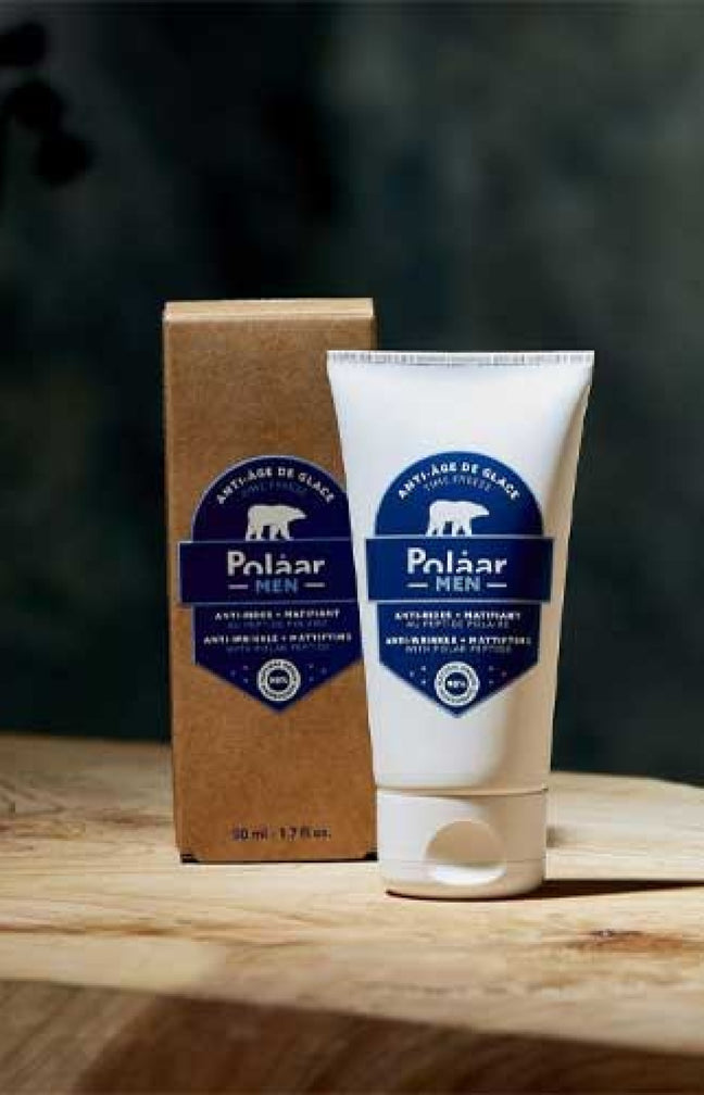 Crème hydratante anti-âge - Peptide polaire - Homme