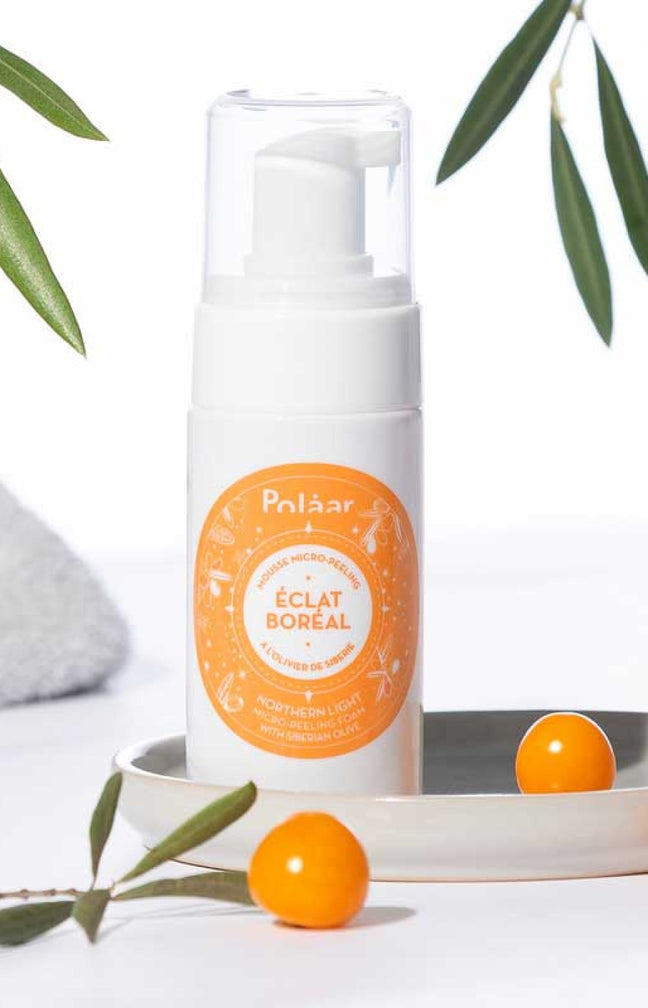 Mousse peeling lissante - Eclat Boréal - Acide salicylique - Visage
