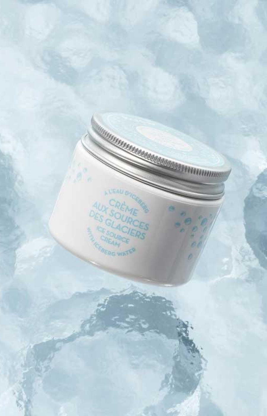 Crème hydrante intense - Aux sources des glaciers - Acide hyaluronique - Peaux normales à sèches - 50 ml