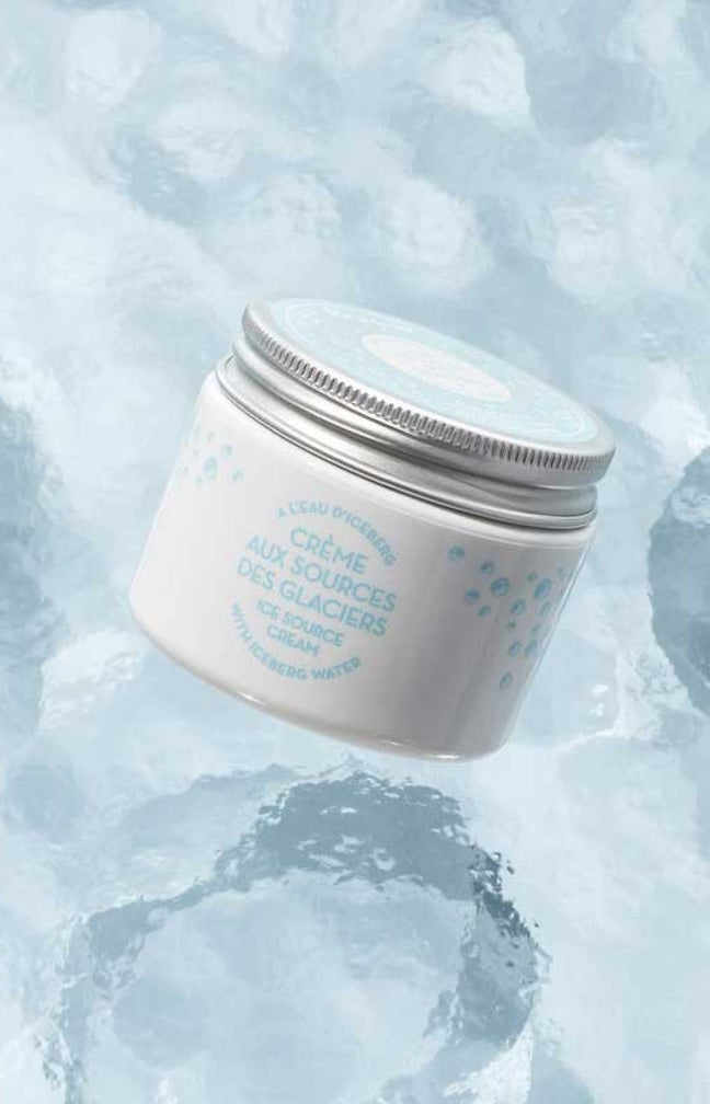 Crème hydrante intense - Aux sources des glaciers - Acide hyaluronique - Peaux normales à sèches - 50 ml