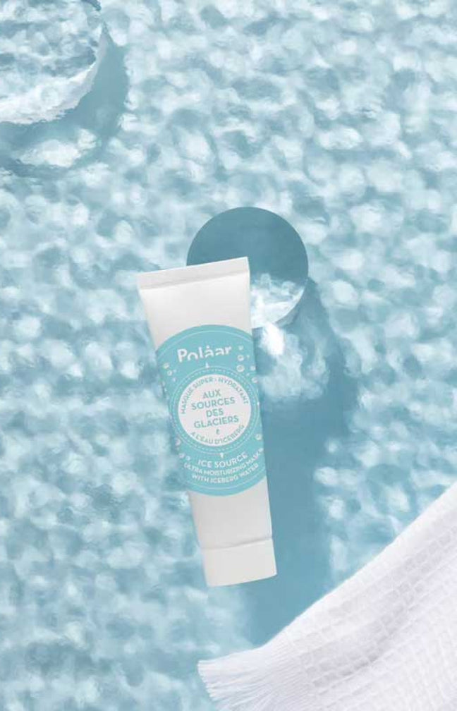 Masque hydratant intense - Aux sources des glaciers - Acide hyaluronique - Peaux déshydratées