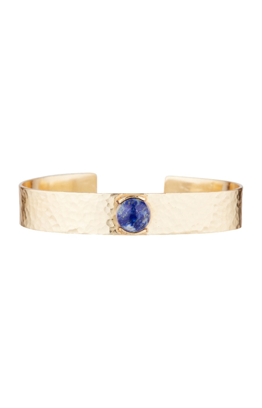 Bracelet Caroline - Laiton doré & lapis bleue