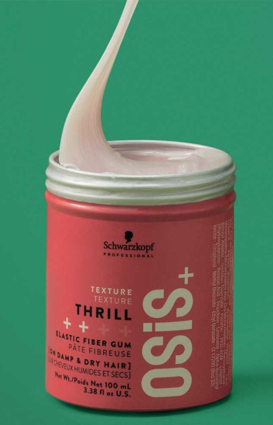 Pate fibreuse coiffante & fixatrice - Osis+ - Thrill - 100 ml