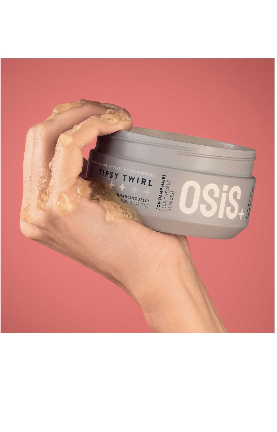 Gelée sublimatrice - Osis+ - Tipsy Twirl - Cheveux bouclés & ondulés - 300ml