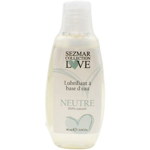 Lubrifiant à base d'eau 100% naturel - Neutre - 90 ml