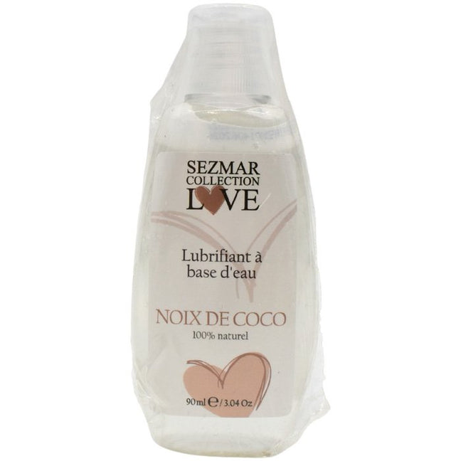 Lubrifiant à base d'eau 100% naturel - Noix de coco - 90 ml