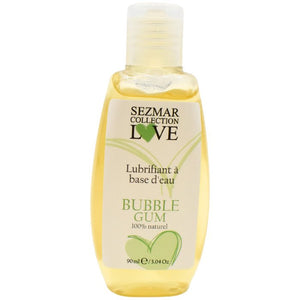 Lubrifiant à base d'eau 100% naturel - Bubble gum - 90 ml