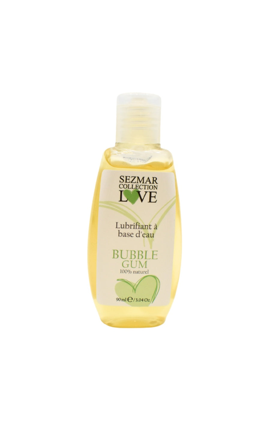 Lubrifiant à base d'eau 100% naturel - Bubble gum - 90 ml