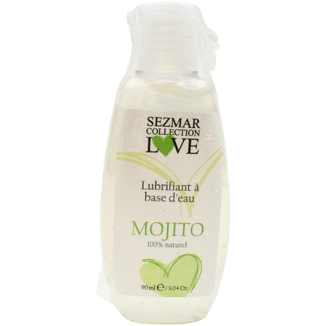 Lubrifiant à base d'eau 100% naturel - Mojito - 90 ml