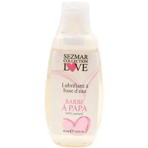 Lubrifiant à base d'eau 100% naturel - Barbe à papa - 90 ml