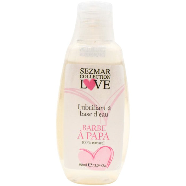 Lubrifiant à base d'eau 100% naturel - Barbe à papa - 90 ml