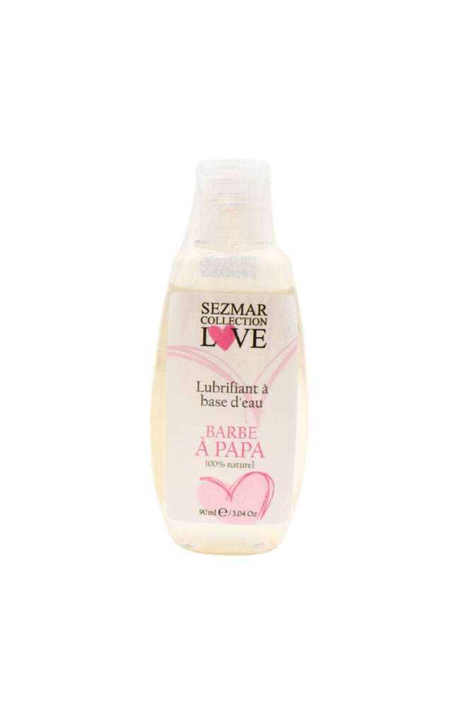 Lubrifiant à base d'eau 100% naturel - Barbe à papa - 90 ml