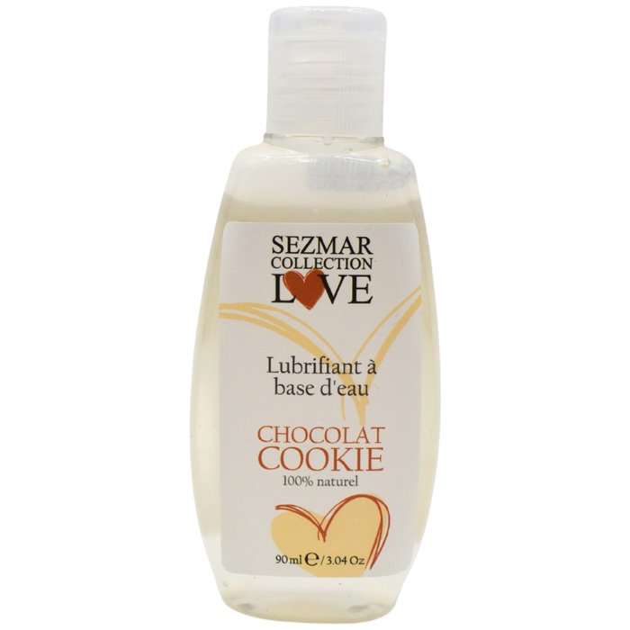Lubrifiant à base d'eau 100% naturel - Chocolat cookie - 90 ml