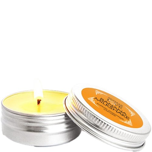 Mini bougie de massage 100% naturelle - Milshake banane - 30 ml