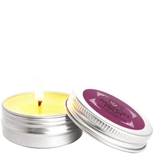Mini bougie de massage 100% naturelle - Fruit de la passion -30 ml