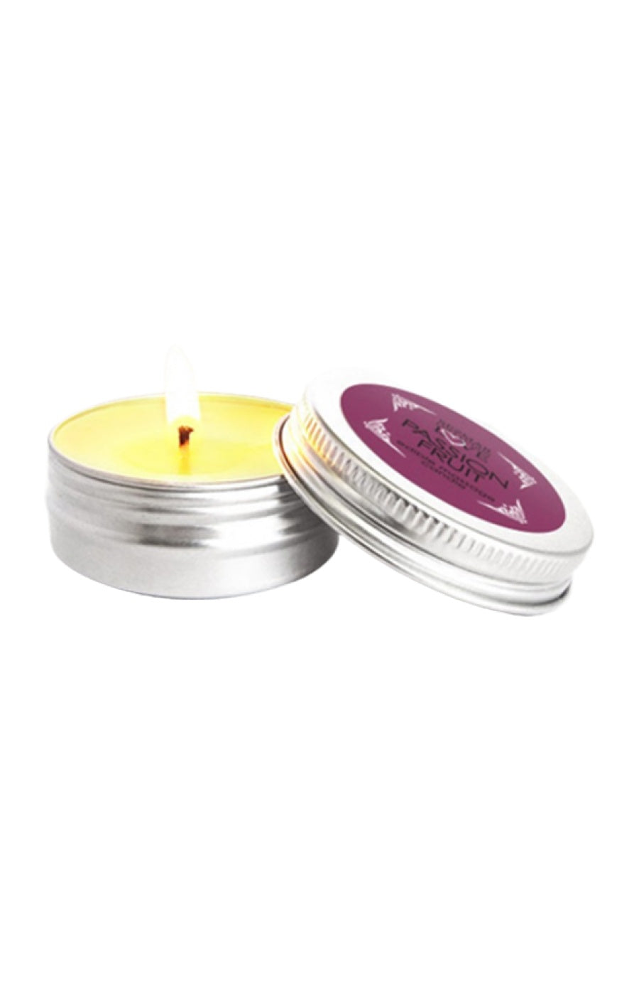 Mini bougie de massage 100% naturelle - Fruit de la passion -30 ml
