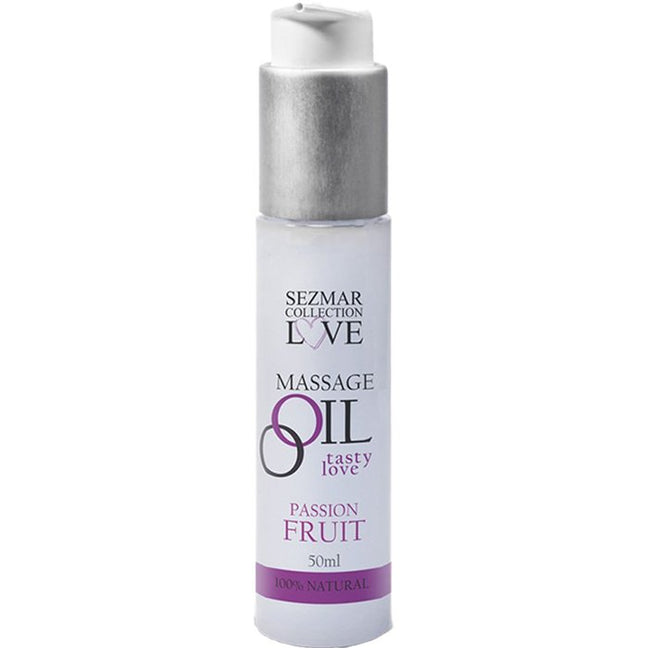 Huile de massage 100% naturelle - Fruit de la passion - 50 ml