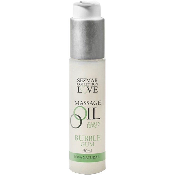 Huile de massage 100% naturelle - Bubble Gum - 50 ml