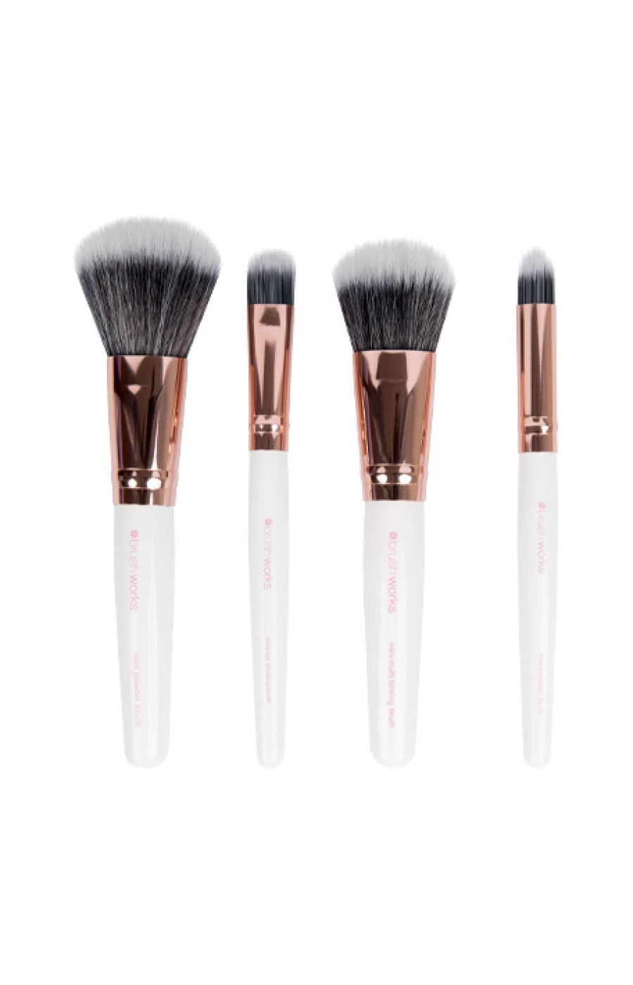 Kit de 4 pinceaux - Blanc - Teint