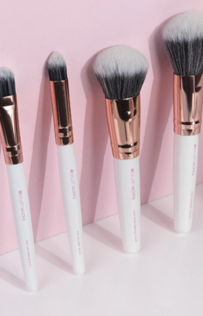Kit de 4 pinceaux - Blanc - Teint