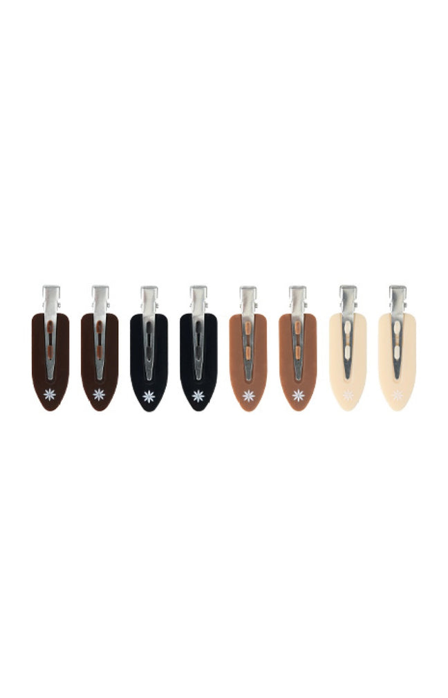 Lot de 8 pinces à cheveux - No Crease