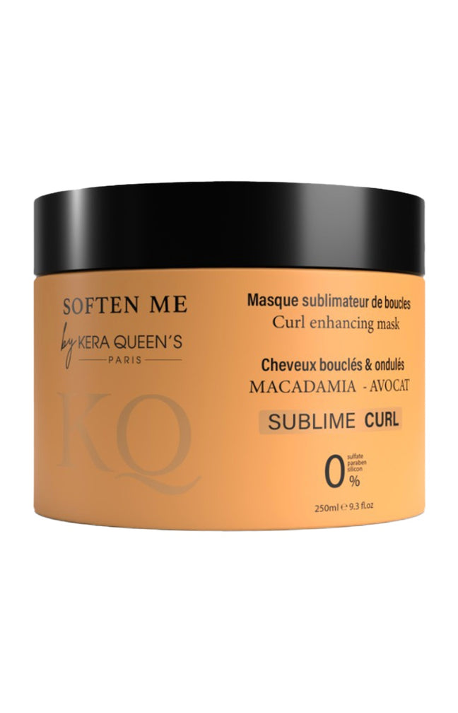 Masque hydratant - Macadamia & avocat - Cheveux ondulés à bouclés - 250 ml
