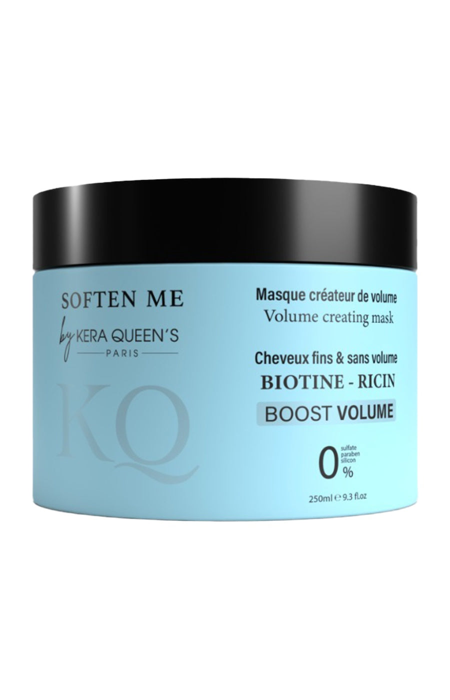 Masque volume - Biotine & ricin - Cheveux fins - 250 ml