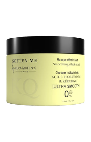 Masque lissant - Kératine & acide hyaluronique - Cheveux indisciplinés - 250 ml