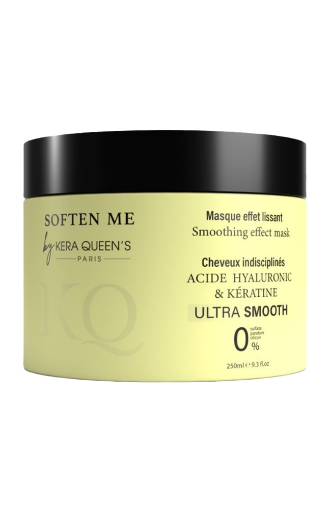 Masque lissant - Kératine & acide hyaluronique - Cheveux indisciplinés - 250 ml