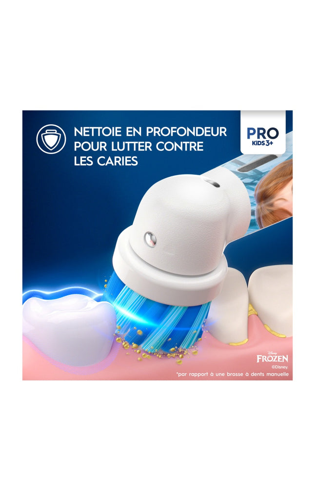 Brosse à dents électrique - Enfant - La reine des neiges