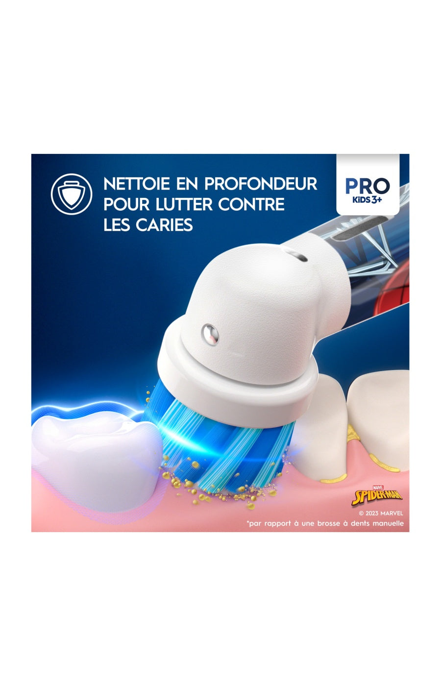 Brosse à dents électrique - Enfant - Spider-man