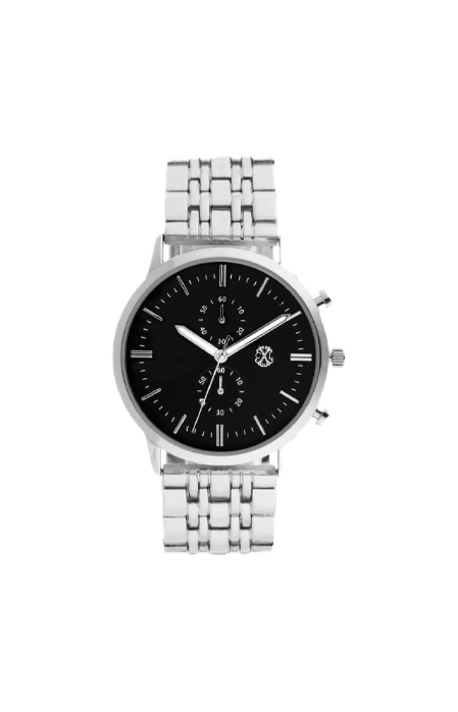 Montre à quartz - Acier inoxydable - Argenté - Homme