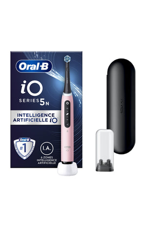 Brosse à dent électrique connectée Bluetooth - iO 5N Bad Elect - Rose