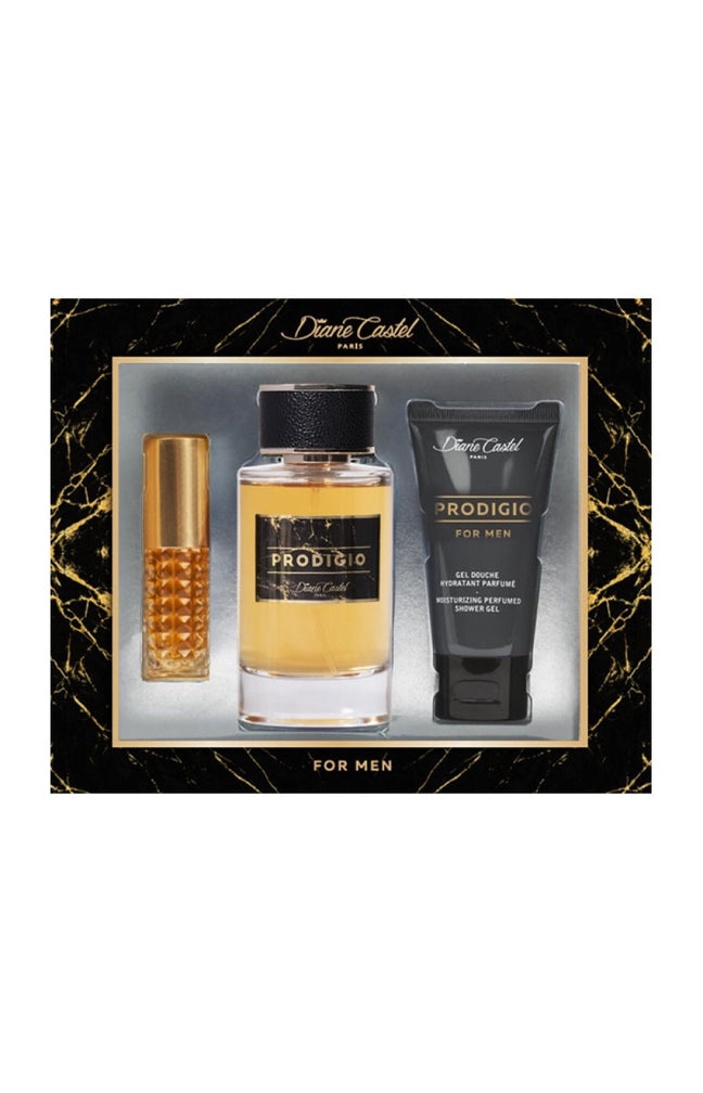 Coffret Prodigio Eau de parfum - Boisé - Homme - 3 produits