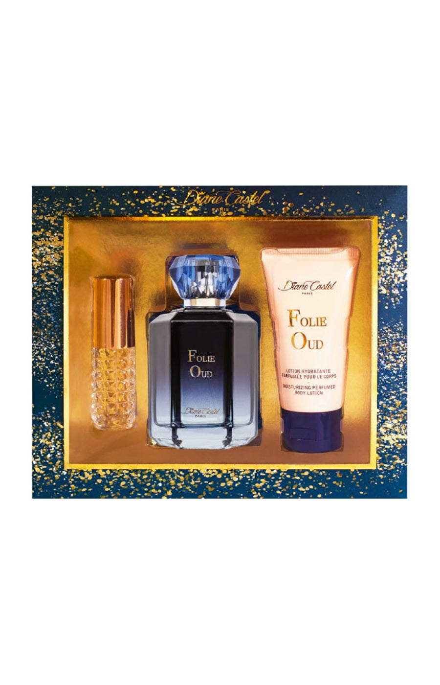 Coffret Folie Oud Eau de parfum - Floral boisé oriental - 3 produits