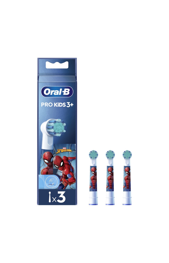 Lot de 3 brossettes de rechange - Enfant - Spider-Man