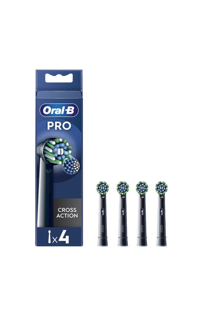 Lot de 4 brossettes de rechange - Cross Action - Noir