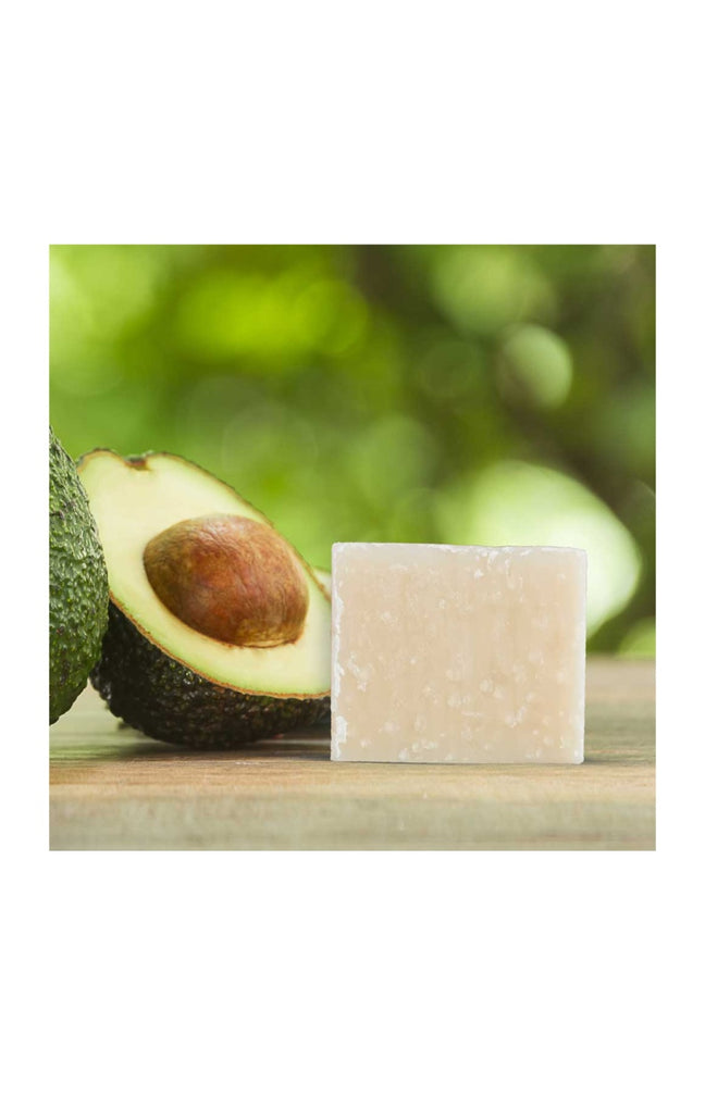Savon nettoyant & exfoliant - Avocat & concombre - Visage - 100 g