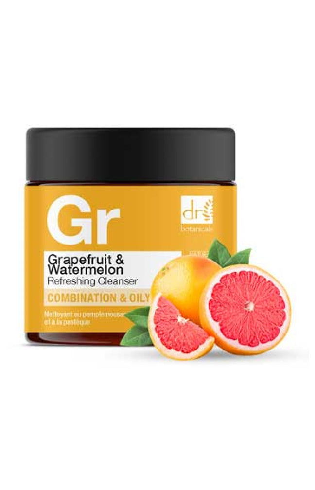 Nettoyant rafraichissant - Pamplemousse & pastèque - Peaux mixtes à grasses - 60 ml