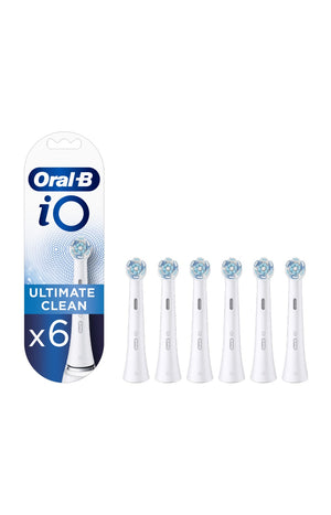 Lot de 6 brossettes de rechange - iO Ultimate Clean - Blanc