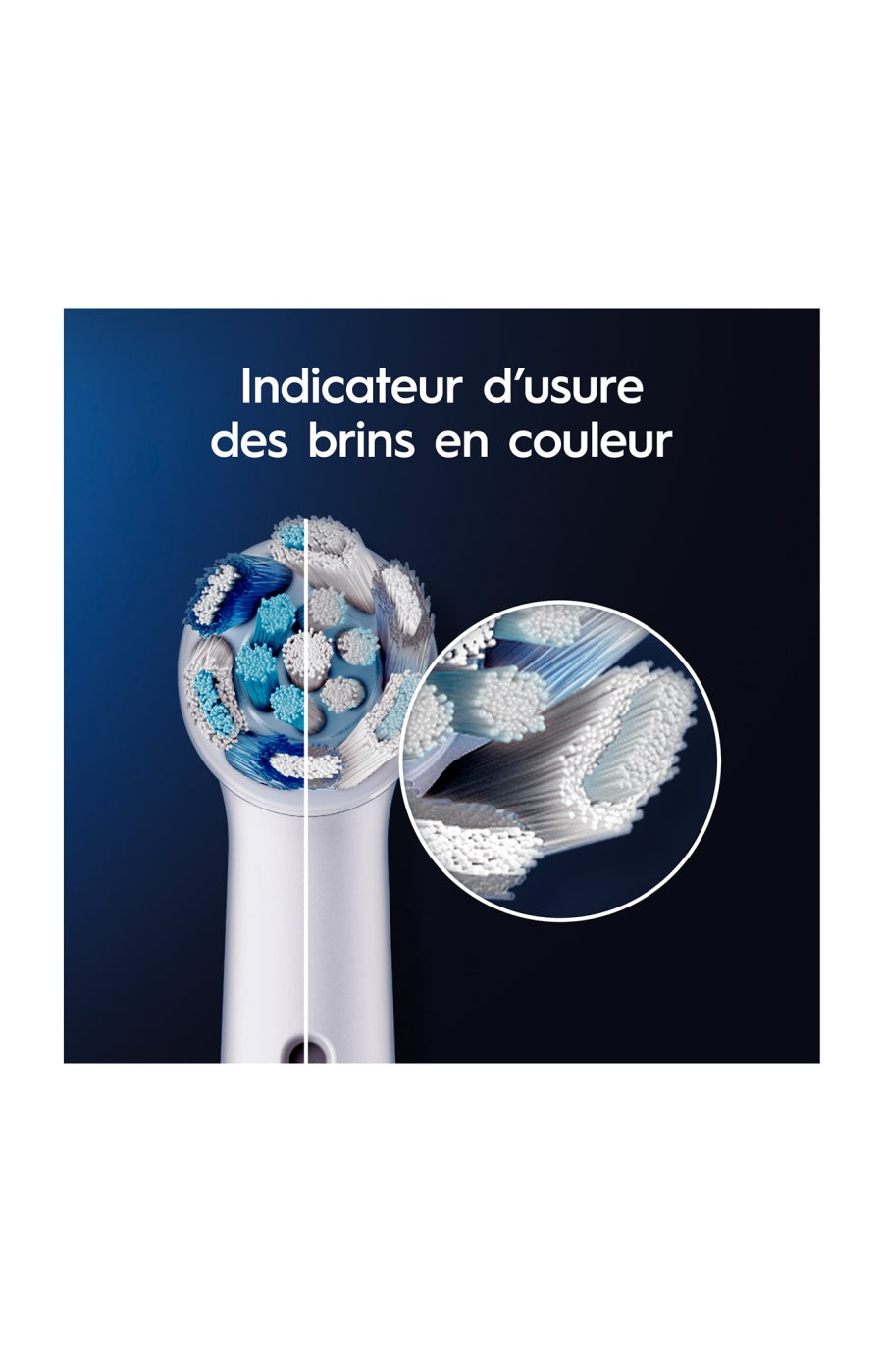 Lot de 6 brossettes de rechange - iO Ultimate Clean - Blanc