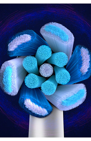 Lot de 6 brossettes de rechange - iO Ultimate Clean - Blanc