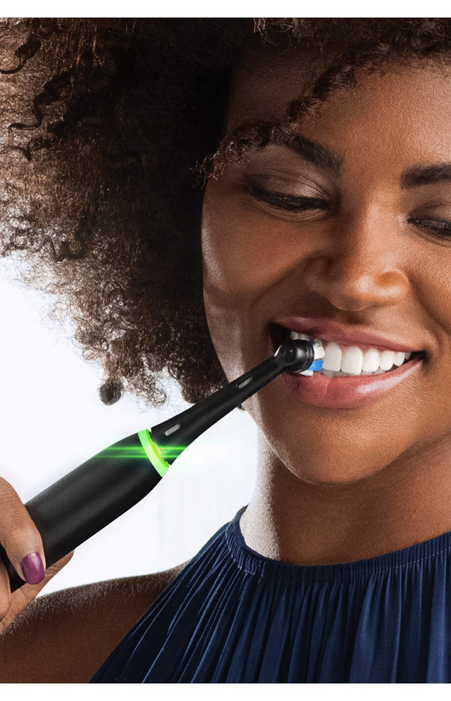 Brosse à dent électrique connectée Bluetooth - iO4 Duo Matt - Blanc & noir