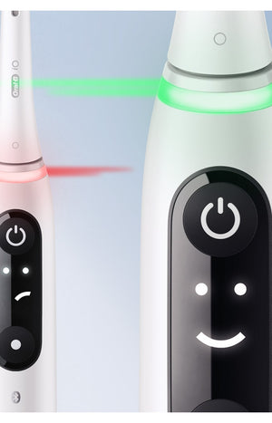 Coffret duo - Brosses à dents électriques - IO6 Series -  Blanc & rose
