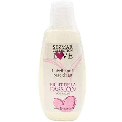 Lubrifiant à base d'eau 100% naturel - Fruit de la passion - 90 ml